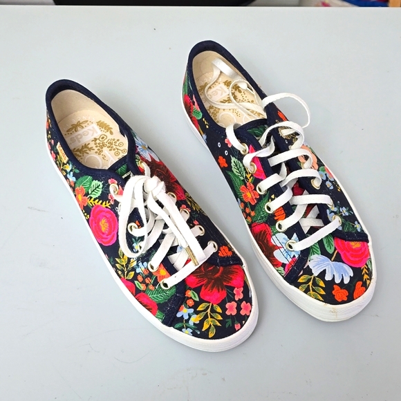 Keds Rifle paper & co floral shoes size 5 - Picture 1 of 6